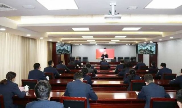 中国黄金集团组织收看学习贯彻党的二十大精神国资央企系统宣讲报告会 
